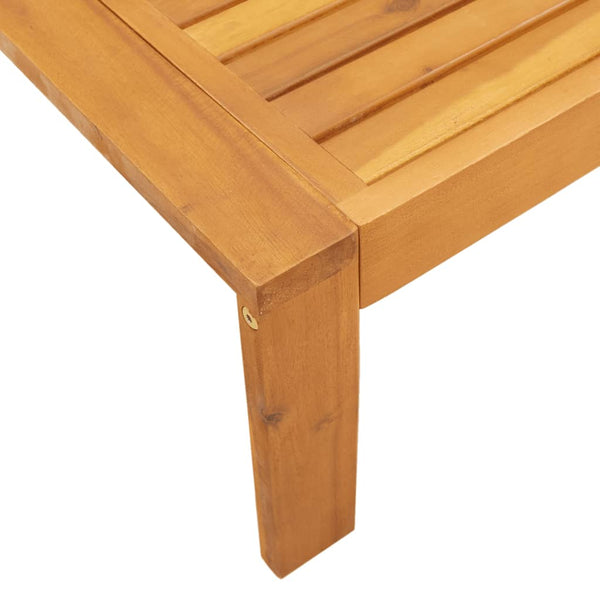 vidaXL Canapé de jardin 8 pièces avec coussins Bois d'acacia massif
