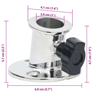 Extension d'ombrage T-Top vidaXL anthracite 170x170x(113-182,5) cm