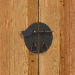 Massivholz Badmöbel Set, 4-teilig