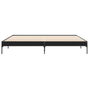 Bettgestell Schwarz 200x200 cm