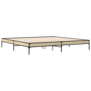 Bettgestell 200x200 cm Sonoma Eiche