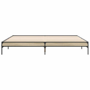 Bettgestell 200x200 cm Sonoma Eiche