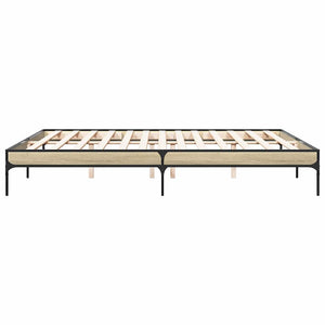 Bettgestell 200x200 cm Sonoma Eiche