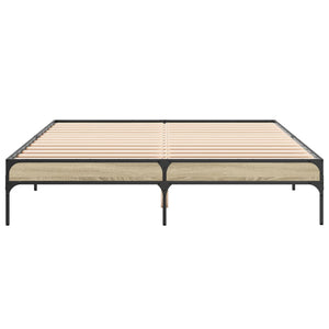 Bettgestell 160x200 cm Sonoma Eiche