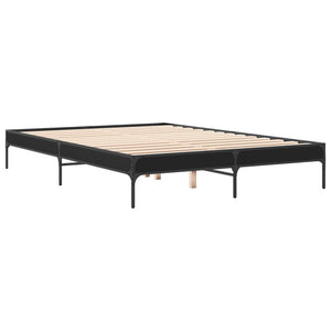 Bettgestell Schwarz 150x200 cm