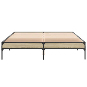 Bettgestell Sonoma-Eiche 150x200 cm
