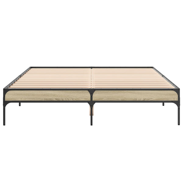 Bettgestell Sonoma-Eiche 150x200 cm