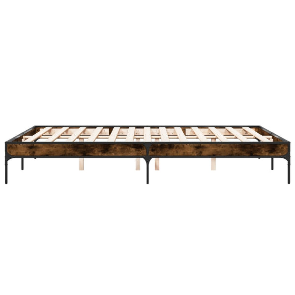 Bettgestell Räuchereiche 150x200 cm