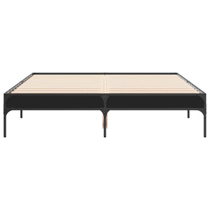 Bettgestell Schwarz 140x190 cm