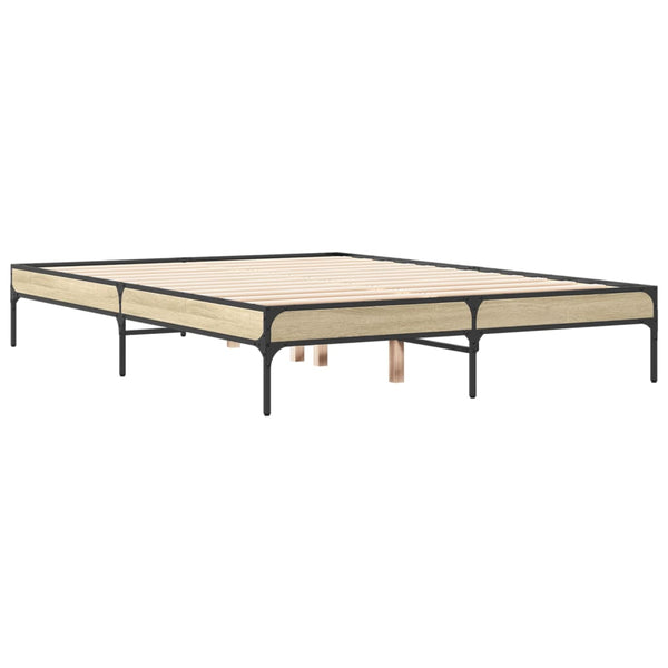 Bettgestell Sonoma-Eiche 140x190 cm