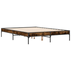 Bettgestell 135x190 cm Räuchereiche