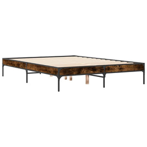 Bettgestell 135x190 cm Räuchereiche