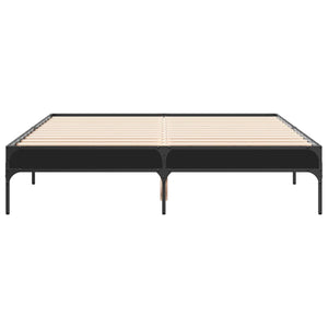 Bettgestell Schwarz 120x190 cm