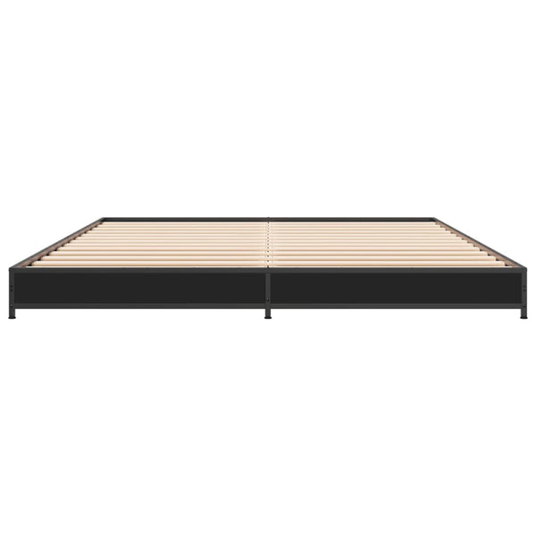 Bettgestell Schwarz 135x190 cm