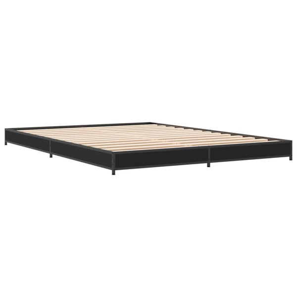 Bettgestell Schwarz 135x190 cm