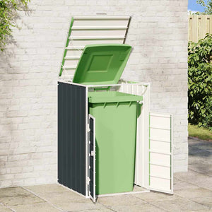 Mülltonnenbox Anthrazit für 1 Tonne