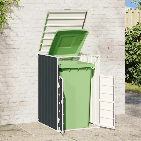 Mülltonnenbox Anthrazit für 1 Tonne