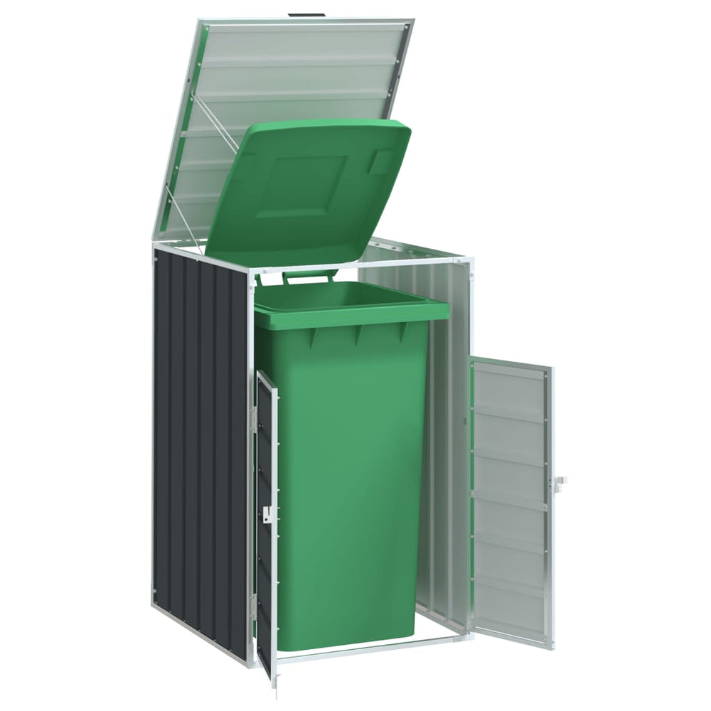 Mülltonnenbox Anthrazit für 1 Tonne