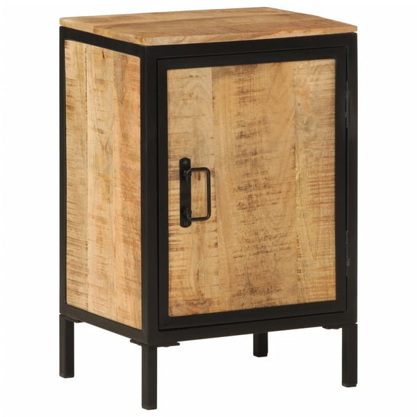 vidaXL Ensemble de meubles de salle de bain 4 pcs Fer et bois de manguier massif