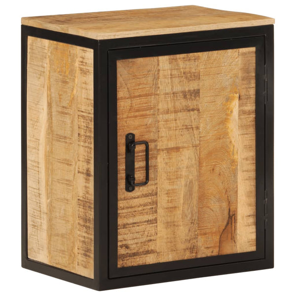 vidaXL Ensemble de meubles de salle de bain 5 pièces en fer et bois de manguier massif