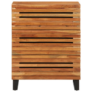 Massivholz Akazie Sideboard 60 cm 2er Set