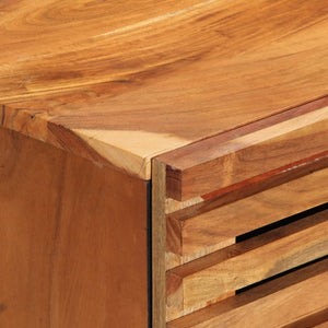 Massivholz Akazie Sideboard 60 cm 2er Set