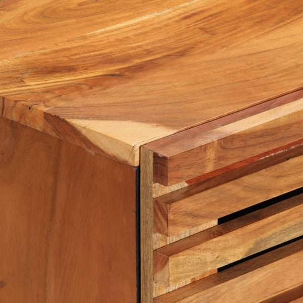 Massivholz Akazie Sideboard 60 cm 2er Set