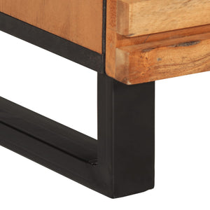 Massivholz Akazie Sideboard 60 cm 2er Set