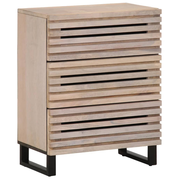 Massivholz Mango Sideboard, 2er-Set