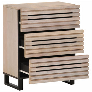 Massivholz Mango Sideboard, 2er-Set