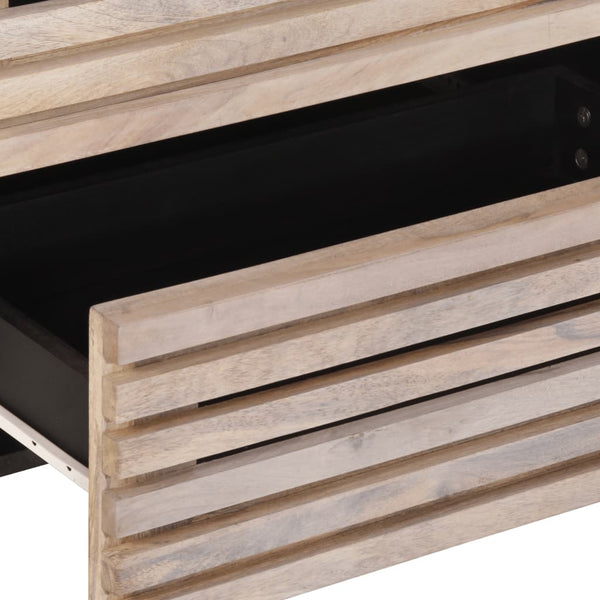 Massivholz Mango Sideboard, 2er-Set