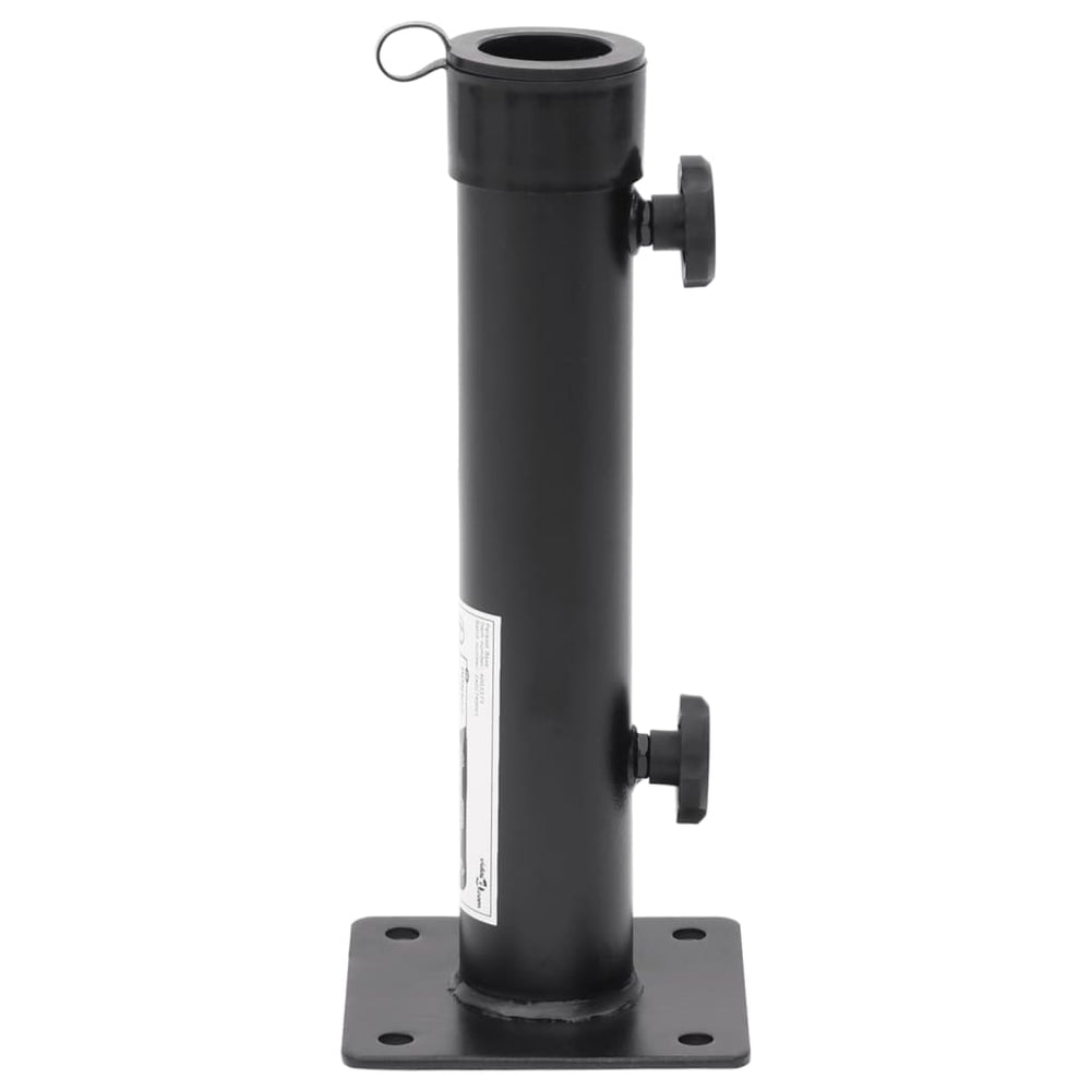 Sonnenschirmständer Mattschwarz für 38/48mm Schirm