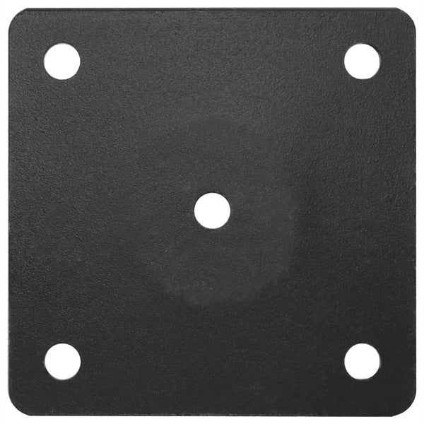 Sonnenschirmständer Mattschwarz für 38/48mm Schirm