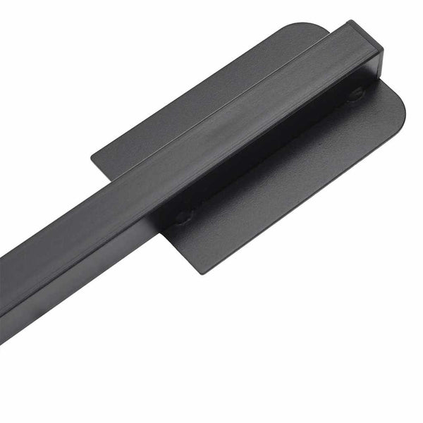 Klappbarer Sonnenschirmständer Stahl Schwarz