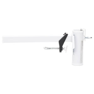 Balkon Sonnenschirmhalter Weiß Stahl 38 mm