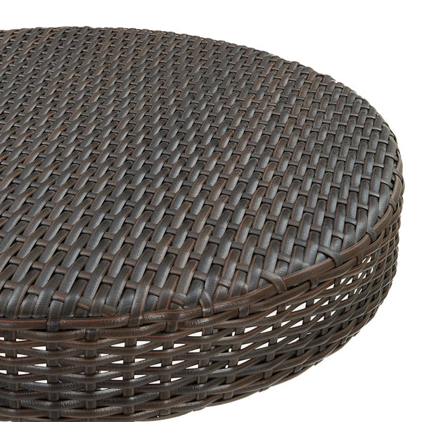 vidaXL Ensemble de bar de jardin 3 pcs avec coussins résine tressée marron