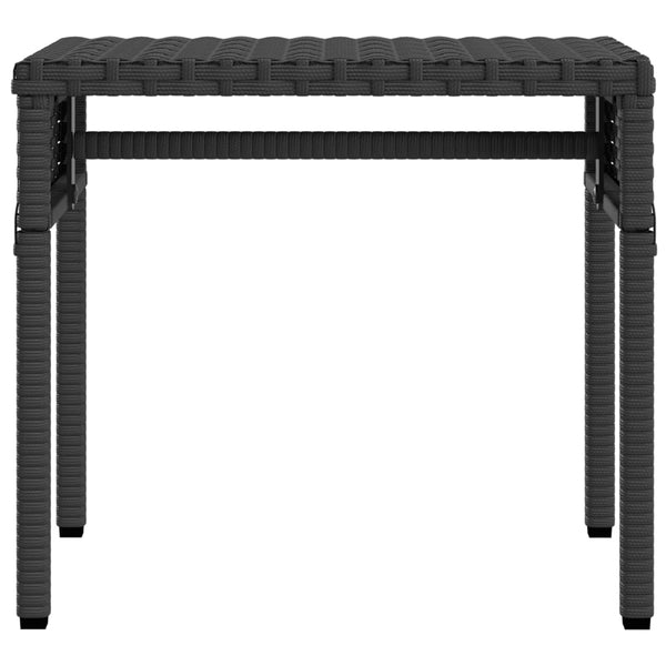 Poly Rattan Sonnenliegen Set mit Tisch