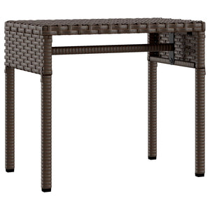 Poly Rattan Sonnenliegen 2er Set mit Tisch