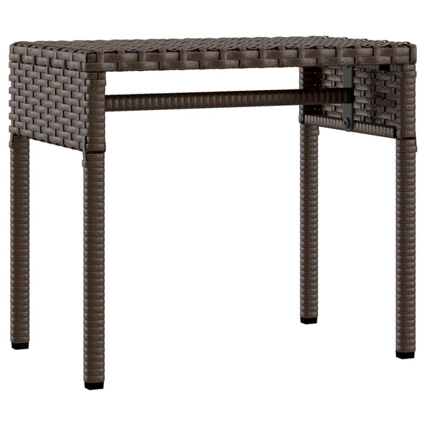 Poly Rattan Sonnenliegen 2er Set mit Tisch