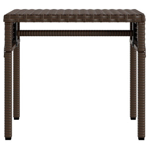 Poly Rattan Sonnenliegen 2er Set mit Tisch