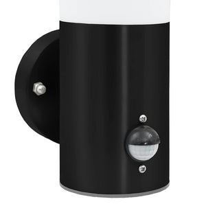 Außenwandleuchte Schwarz 2er Set