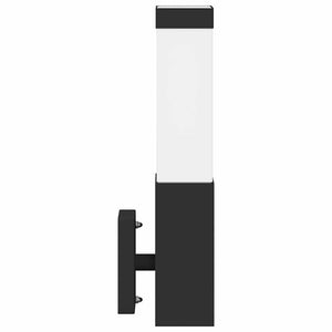 Moderne Außenwandleuchte, 2er-Set, Schwarz