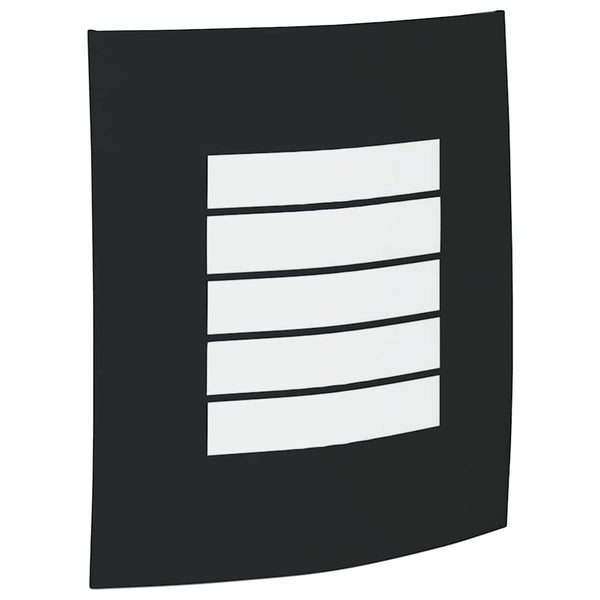 Schwarze Außenwandleuchte, 2er-Set