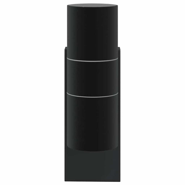 Schwarze Edelstahl Außenwandleuchte