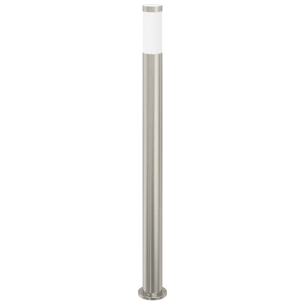 Edelstahl Pollerleuchten 3er Set 110cm IP44