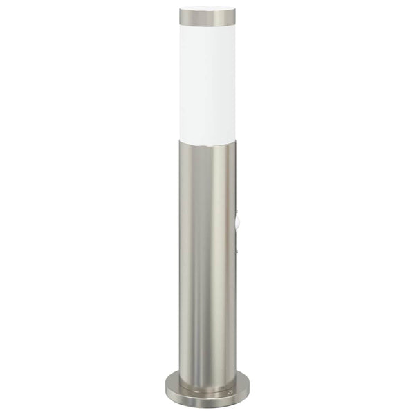 Edelstahl Pollerleuchte mit Sensor 50cm