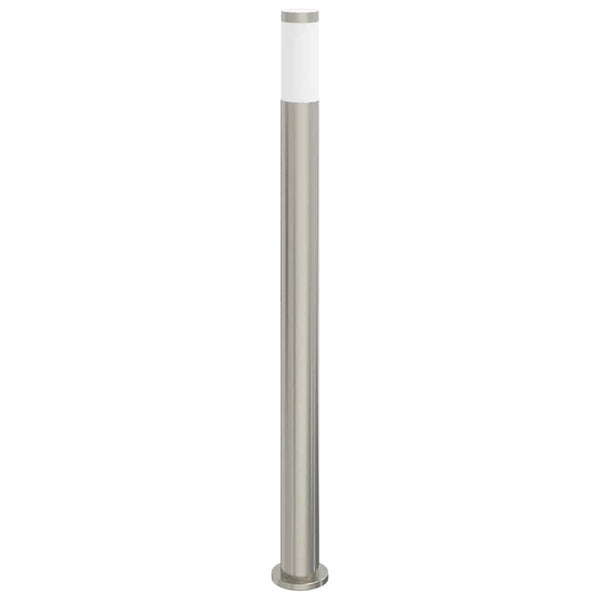vidaXL Borne lumineuse avec capteur 110 cm acier inoxydable IP44