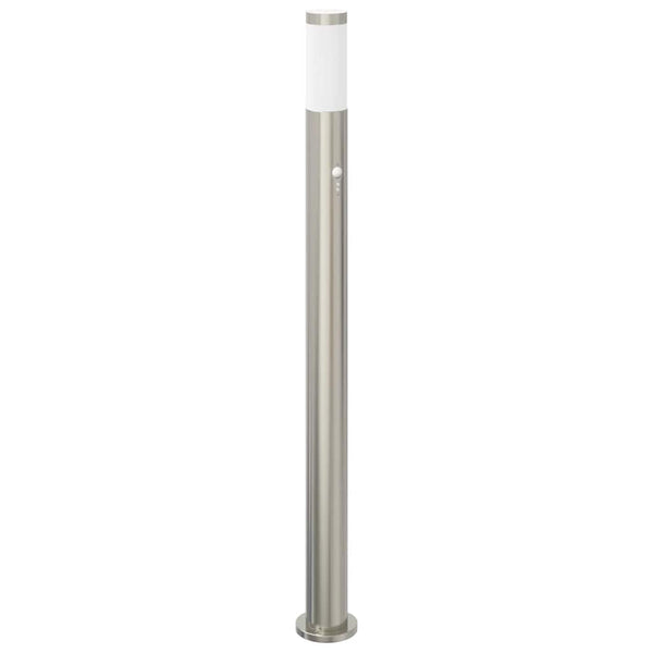 Edelstahl Pollerleuchten mit Sensor, 3er Set