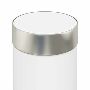 Edelstahl Pollerleuchten mit Steckdose 3er Set