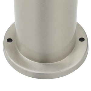 Edelstahl Pollerleuchten mit Steckdose, 3er Set
